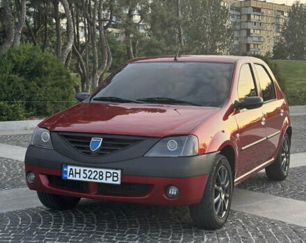 Красный Дачия Логан, объемом двигателя 1.4 л и пробегом 95 тыс. км за 4300 $, фото 1 на Automoto.ua