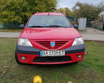 Красный Дачия Логан, объемом двигателя 1.6 л и пробегом 250 тыс. км за 5000 $, фото 1 на Automoto.ua