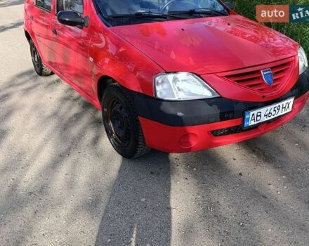 Красный Дачия Логан, объемом двигателя 1.4 л и пробегом 290 тыс. км за 2500 $, фото 1 на Automoto.ua