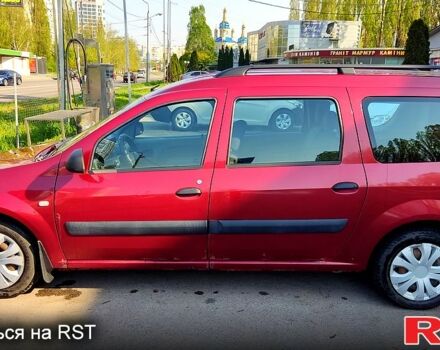 Красный Дачия Логан, объемом двигателя 1.6 л и пробегом 247 тыс. км за 4000 $, фото 1 на Automoto.ua