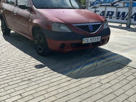 Красный Дачия Логан, объемом двигателя 1.4 л и пробегом 120 тыс. км за 2100 $, фото 1 на Automoto.ua