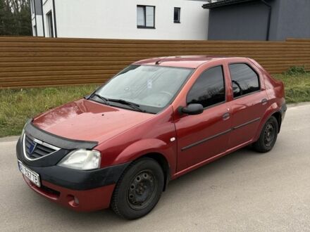 Красный Дачия Логан, объемом двигателя 1.6 л и пробегом 203 тыс. км за 3000 $, фото 1 на Automoto.ua