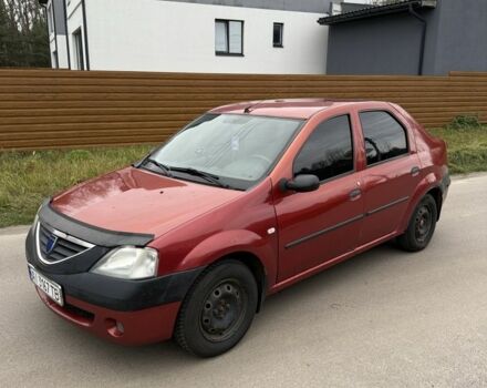 Красный Дачия Логан, объемом двигателя 1.6 л и пробегом 203 тыс. км за 3000 $, фото 1 на Automoto.ua