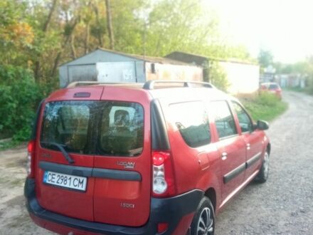 Дачия Логан 2008 в Черновцах на Automoto.ua Красный Дачия Логан, объемом двигателя 1.5 л и пробегом 375 тыс. км за 3450 $, фото 1 на Automoto.ua