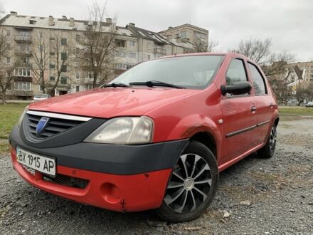 Красный Дачия Логан, объемом двигателя 1.5 л и пробегом 304 тыс. км за 2000 $, фото 1 на Automoto.ua