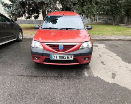 Красный Дачия Логан, объемом двигателя 1.6 л и пробегом 228 тыс. км за 4400 $, фото 1 на Automoto.ua