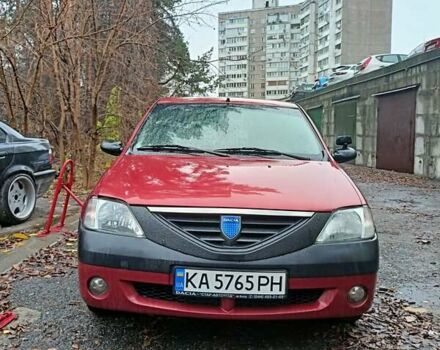 Красный Дачия Логан, объемом двигателя 1.4 л и пробегом 177 тыс. км за 4000 $, фото 1 на Automoto.ua