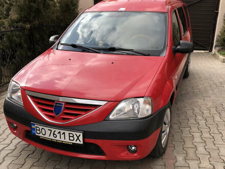 Дачия Логан 2008 в Тернополе на Automoto.ua Красный Дачия Логан, объемом двигателя 1.5 л и пробегом 108 тыс. км за 5600 $, фото 1 на Automoto.ua
