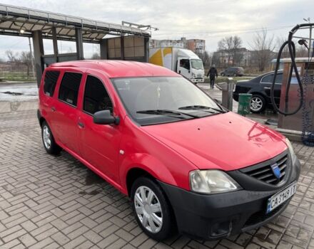 Червоний Дачія Logan, об'ємом двигуна 1.4 л та пробігом 322 тис. км за 4100 $, фото 1 на Automoto.ua