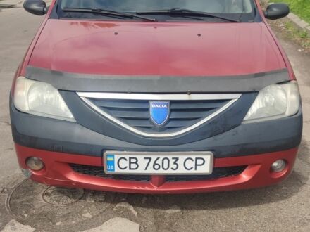 Дачия Логан 2008 в Козельце на Automoto.ua Красный Дачия Логан, объемом двигателя 1.6 л и пробегом 199 тыс. км за 2300 $, фото 1 на Automoto.ua