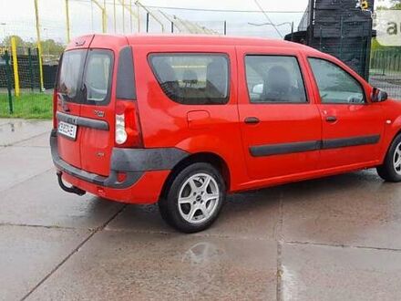 Дачия Логан 2008 в Чернигове на Automoto.ua Красный Дачия Логан, объемом двигателя 1.4 л и пробегом 167 тыс. км за 4610 $, фото 1 на Automoto.ua