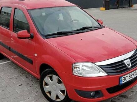 Красный Дачия Логан, объемом двигателя 1.6 л и пробегом 168 тыс. км за 4186 $, фото 1 на Automoto.ua