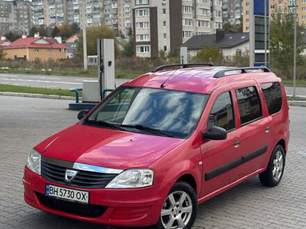 Красный Дачия Логан, объемом двигателя 1.5 л и пробегом 157 тыс. км за 4399 $, фото 1 на Automoto.ua