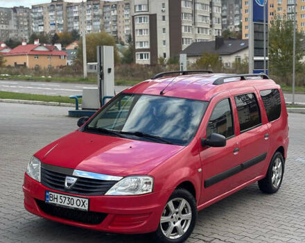 Красный Дачия Логан, объемом двигателя 1.5 л и пробегом 157 тыс. км за 4399 $, фото 1 на Automoto.ua
