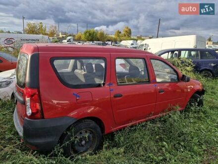 Красный Дачия Логан, объемом двигателя 1.4 л и пробегом 285 тыс. км за 3550 $, фото 1 на Automoto.ua