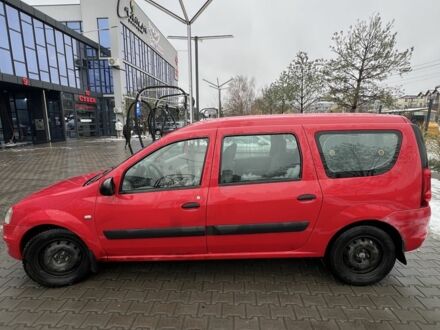 Красный Дачия Логан, объемом двигателя 1.4 л и пробегом 270 тыс. км за 4650 $, фото 1 на Automoto.ua