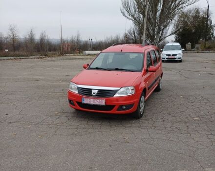 Червоний Дачія Logan, об'ємом двигуна 1.6 л та пробігом 159 тис. км за 5850 $, фото 1 на Automoto.ua