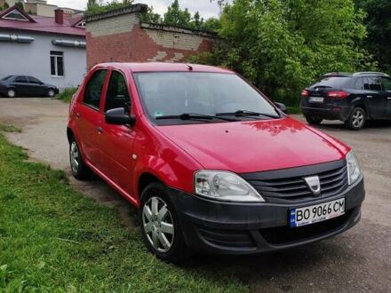 Дачия Логан 2009 в Тернополе на Automoto.ua Красный Дачия Логан, объемом двигателя 1.4 л и пробегом 240 тыс. км за 4100 $, фото 1 на Automoto.ua