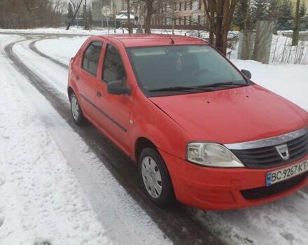 Красный Дачия Логан, объемом двигателя 1.39 л и пробегом 350 тыс. км за 1999 $, фото 1 на Automoto.ua