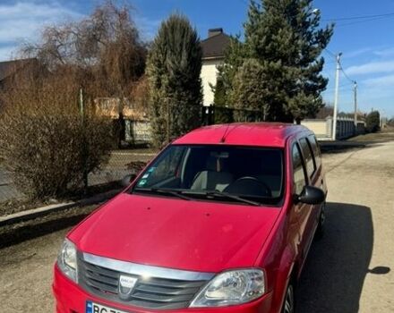 Красный Дачия Логан, объемом двигателя 1.46 л и пробегом 251 тыс. км за 4300 $, фото 1 на Automoto.ua