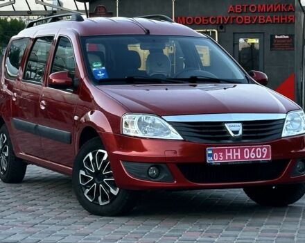 Красный Дачия Логан, объемом двигателя 1.6 л и пробегом 203 тыс. км за 6500 $, фото 1 на Automoto.ua