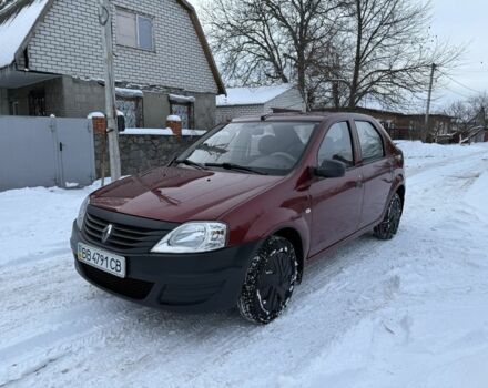 Красный Дачия Логан, объемом двигателя 1.4 л и пробегом 172 тыс. км за 3650 $, фото 1 на Automoto.ua