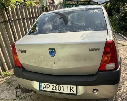 Серый Дачия Логан, объемом двигателя 1.6 л и пробегом 220 тыс. км за 3000 $, фото 2 на Automoto.ua