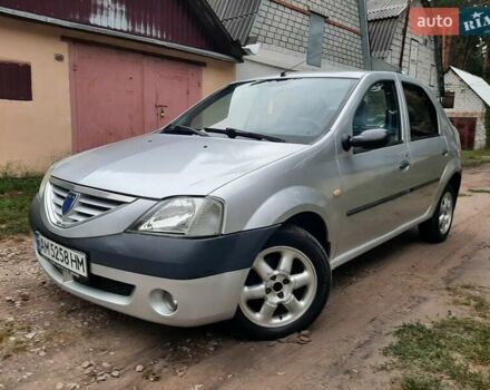 Серый Дачия Логан, объемом двигателя 1.4 л и пробегом 317 тыс. км за 2950 $, фото 4 на Automoto.ua