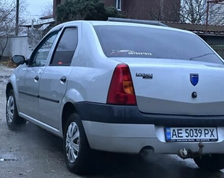 Серый Дачия Логан, объемом двигателя 1.4 л и пробегом 217 тыс. км за 3150 $, фото 4 на Automoto.ua