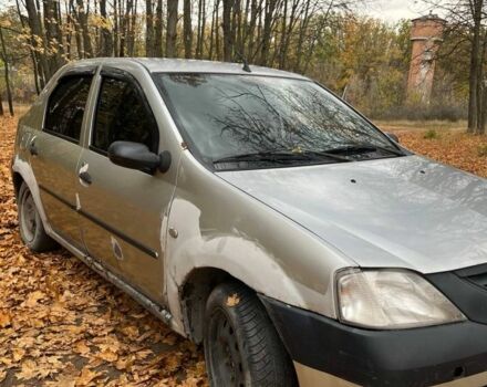 Серый Дачия Логан, объемом двигателя 1.4 л и пробегом 410 тыс. км за 1300 $, фото 1 на Automoto.ua
