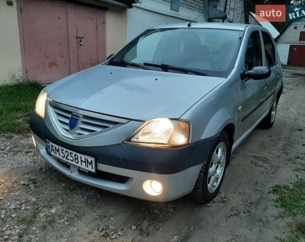 Серый Дачия Логан, объемом двигателя 1.4 л и пробегом 317 тыс. км за 2950 $, фото 43 на Automoto.ua