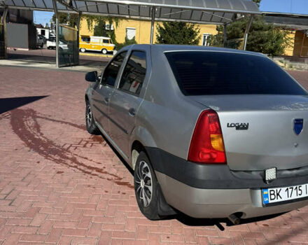 Серый Дачия Логан, объемом двигателя 1.39 л и пробегом 131 тыс. км за 3990 $, фото 10 на Automoto.ua