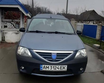 Сірий Дачія Logan, об'ємом двигуна 1.6 л та пробігом 148 тис. км за 5500 $, фото 2 на Automoto.ua
