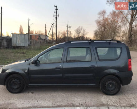 Серый Дачия Логан, объемом двигателя 1.6 л и пробегом 265 тыс. км за 4400 $, фото 12 на Automoto.ua