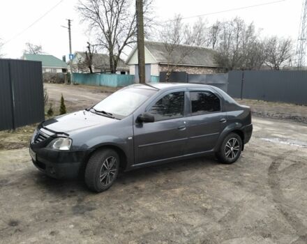 Серый Дачия Логан, объемом двигателя 1.5 л и пробегом 206 тыс. км за 3600 $, фото 1 на Automoto.ua