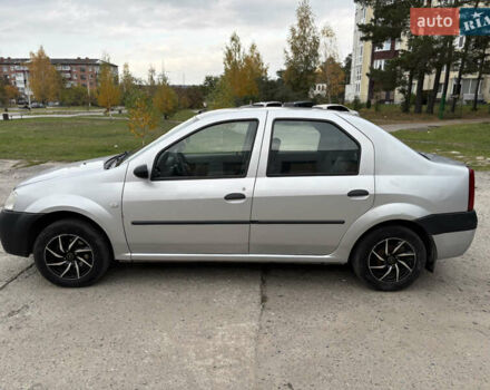 Серый Дачия Логан, объемом двигателя 1.39 л и пробегом 237 тыс. км за 3000 $, фото 2 на Automoto.ua