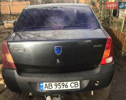 Серый Дачия Логан, объемом двигателя 1.39 л и пробегом 175 тыс. км за 2800 $, фото 4 на Automoto.ua