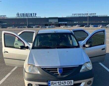 Серый Дачия Логан, объемом двигателя 1.4 л и пробегом 200 тыс. км за 3500 $, фото 5 на Automoto.ua