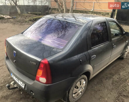 Серый Дачия Логан, объемом двигателя 1.39 л и пробегом 175 тыс. км за 2800 $, фото 3 на Automoto.ua