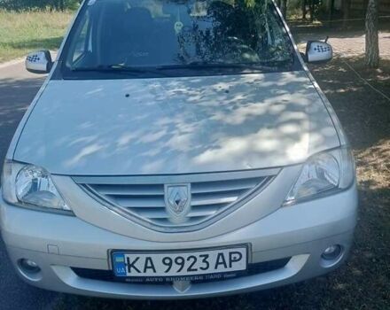 Серый Дачия Логан, объемом двигателя 1.6 л и пробегом 185 тыс. км за 5000 $, фото 14 на Automoto.ua
