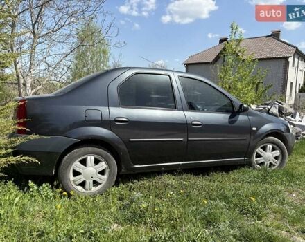 Серый Дачия Логан, объемом двигателя 1.6 л и пробегом 190 тыс. км за 3500 $, фото 2 на Automoto.ua