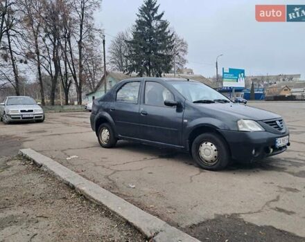 Серый Дачия Логан, объемом двигателя 1.4 л и пробегом 318 тыс. км за 2750 $, фото 1 на Automoto.ua