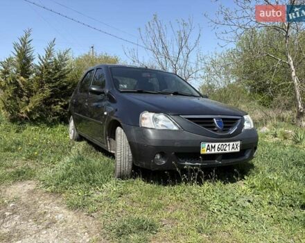 Серый Дачия Логан, объемом двигателя 1.6 л и пробегом 190 тыс. км за 3500 $, фото 1 на Automoto.ua