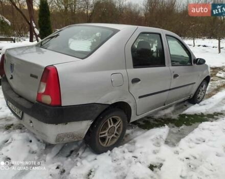 Серый Дачия Логан, объемом двигателя 1.4 л и пробегом 322 тыс. км за 3200 $, фото 3 на Automoto.ua