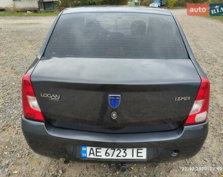 Серый Дачия Логан, объемом двигателя 1.6 л и пробегом 187 тыс. км за 3500 $, фото 14 на Automoto.ua