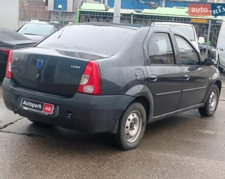 Серый Дачия Логан, объемом двигателя 1.6 л и пробегом 360 тыс. км за 3190 $, фото 6 на Automoto.ua