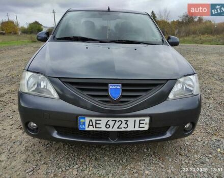 Серый Дачия Логан, объемом двигателя 1.6 л и пробегом 187 тыс. км за 3500 $, фото 7 на Automoto.ua