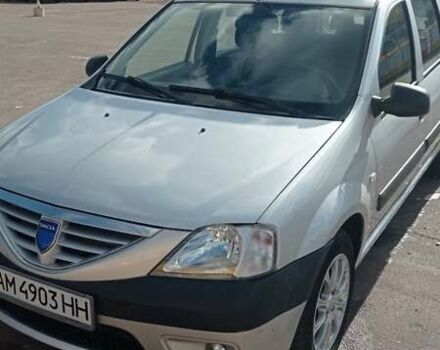 Дачія Logan 2008 у Житомирі на Automoto.ua Сірий Дачія Logan, об'ємом двигуна 1.6 л та пробігом 278 тис. км за 6000 $, фото 17 на Automoto.ua