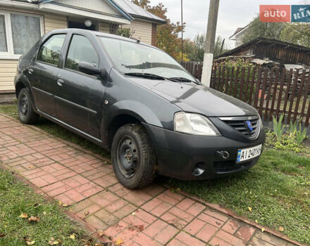 Серый Дачия Логан, объемом двигателя 1.6 л и пробегом 136 тыс. км за 3709 $, фото 6 на Automoto.ua