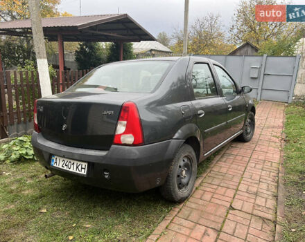 Серый Дачия Логан, объемом двигателя 1.6 л и пробегом 136 тыс. км за 3709 $, фото 4 на Automoto.ua